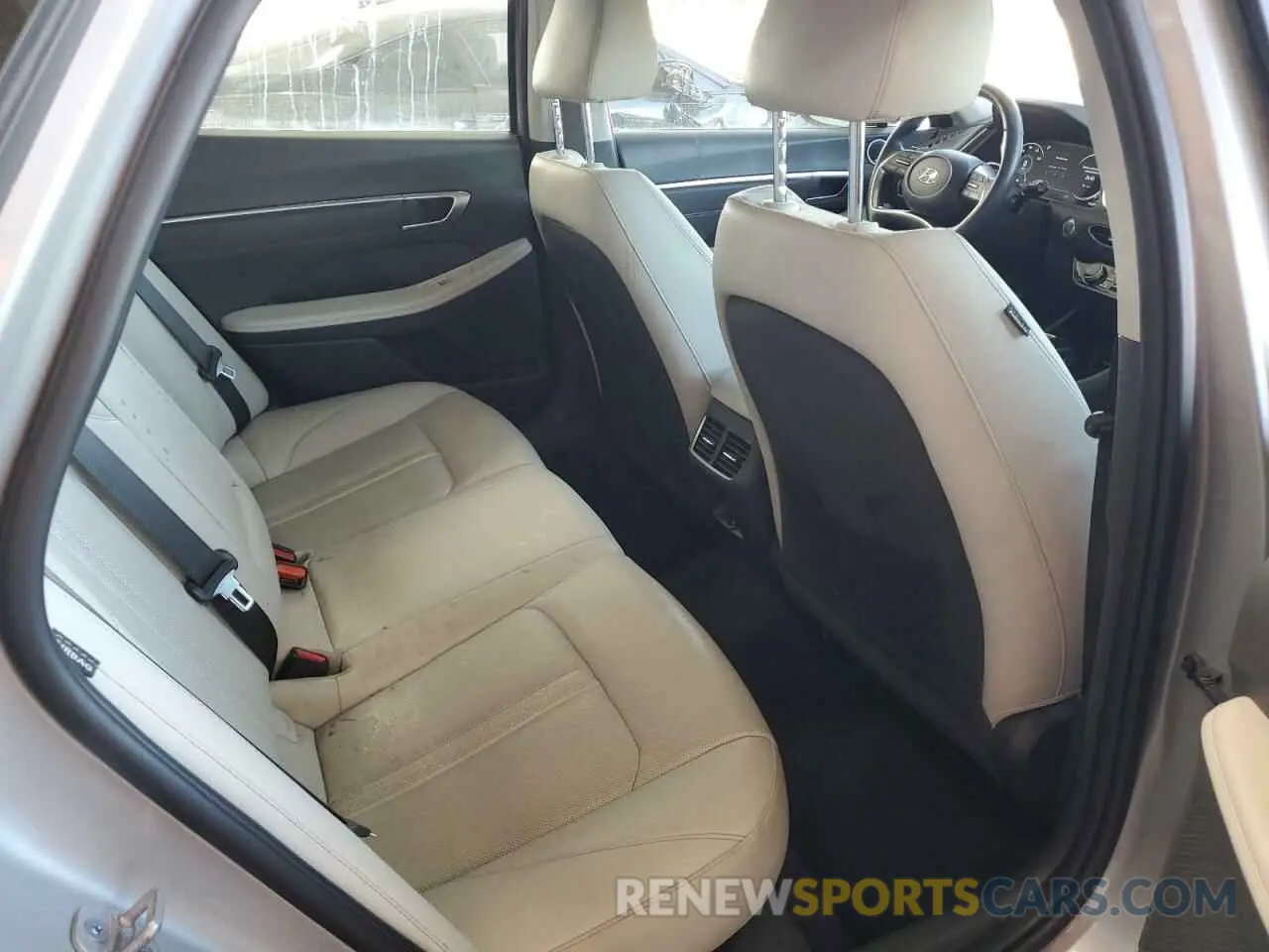 10 fotografías del automóvil dañado KMHL34J24PA279609 HYUNDAI SONATA 2023