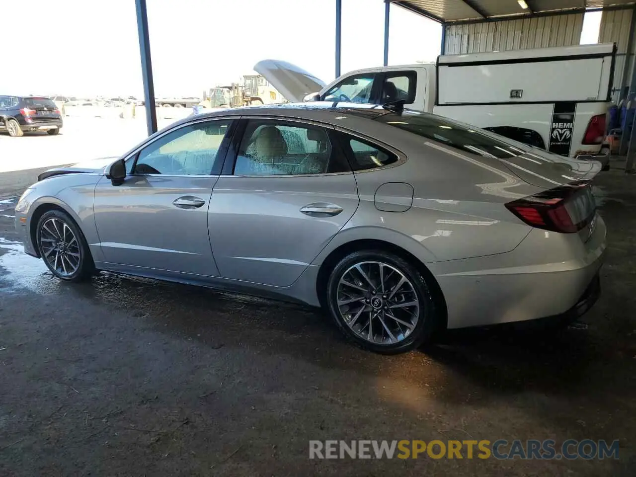 2 fotografías del automóvil dañado KMHL34J24PA279609 HYUNDAI SONATA 2023