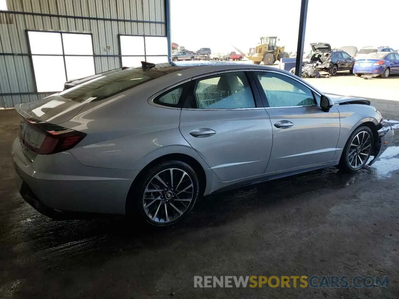 3 fotografías del automóvil dañado KMHL34J24PA279609 HYUNDAI SONATA 2023