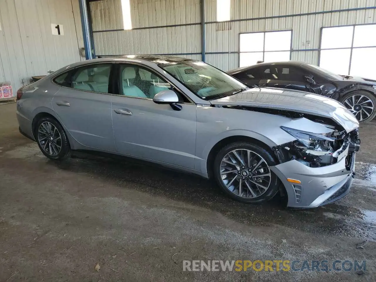 4 fotografías del automóvil dañado KMHL34J24PA279609 HYUNDAI SONATA 2023