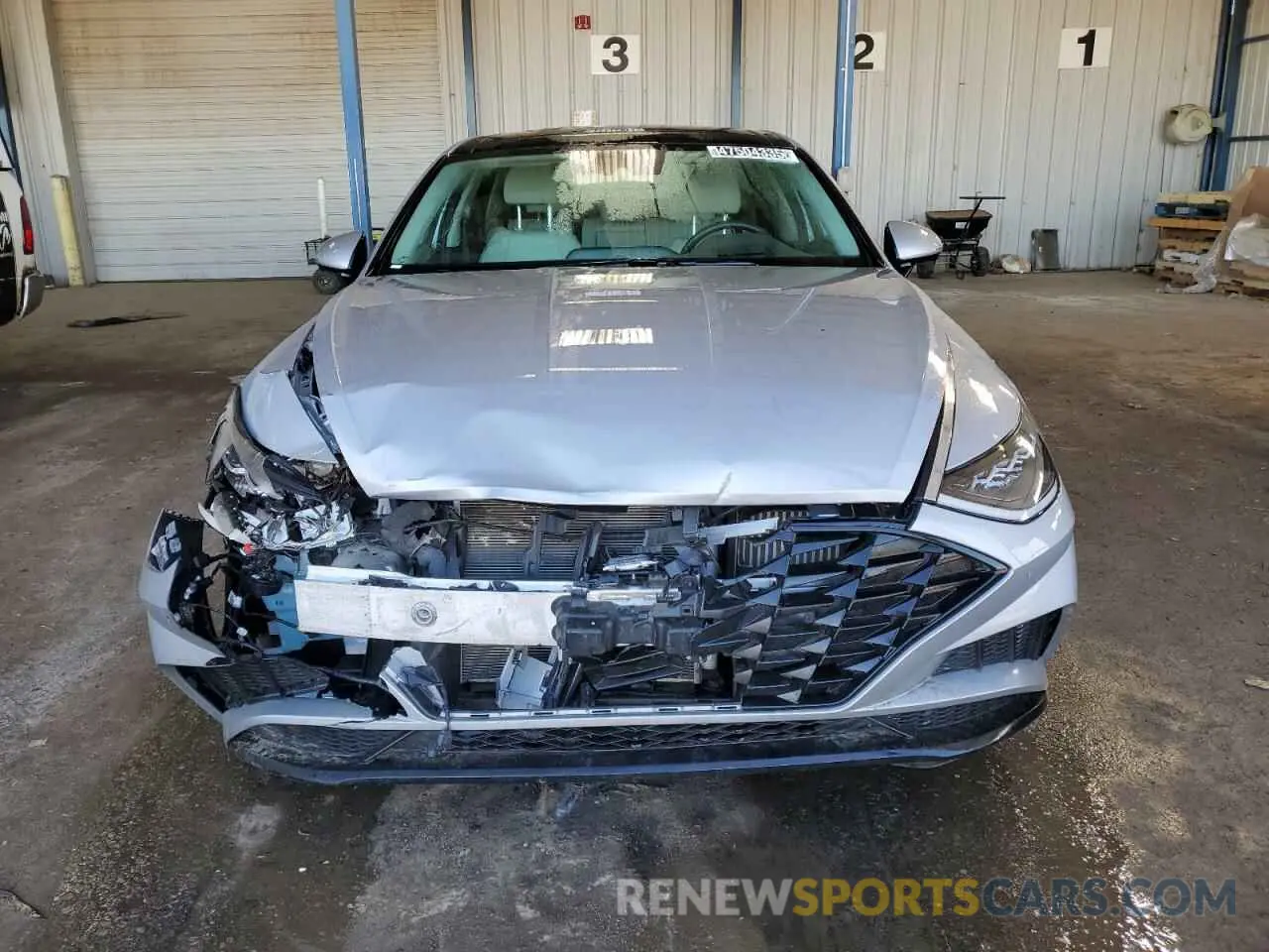 5 fotografías del automóvil dañado KMHL34J24PA279609 HYUNDAI SONATA 2023