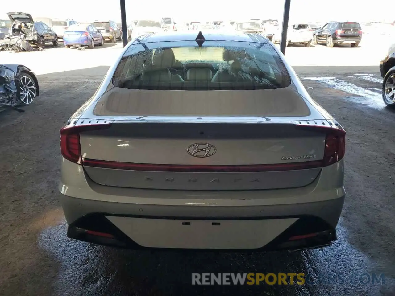 6 fotografías del automóvil dañado KMHL34J24PA279609 HYUNDAI SONATA 2023