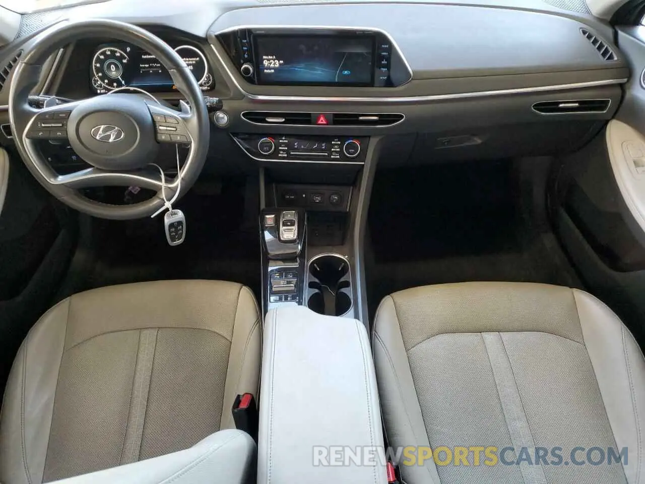 8 fotografías del automóvil dañado KMHL34J24PA279609 HYUNDAI SONATA 2023