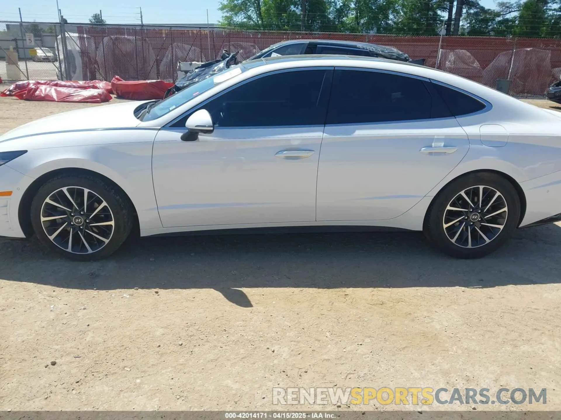 14 fotografías del automóvil dañado KMHL34J25PA317719 HYUNDAI SONATA 2023