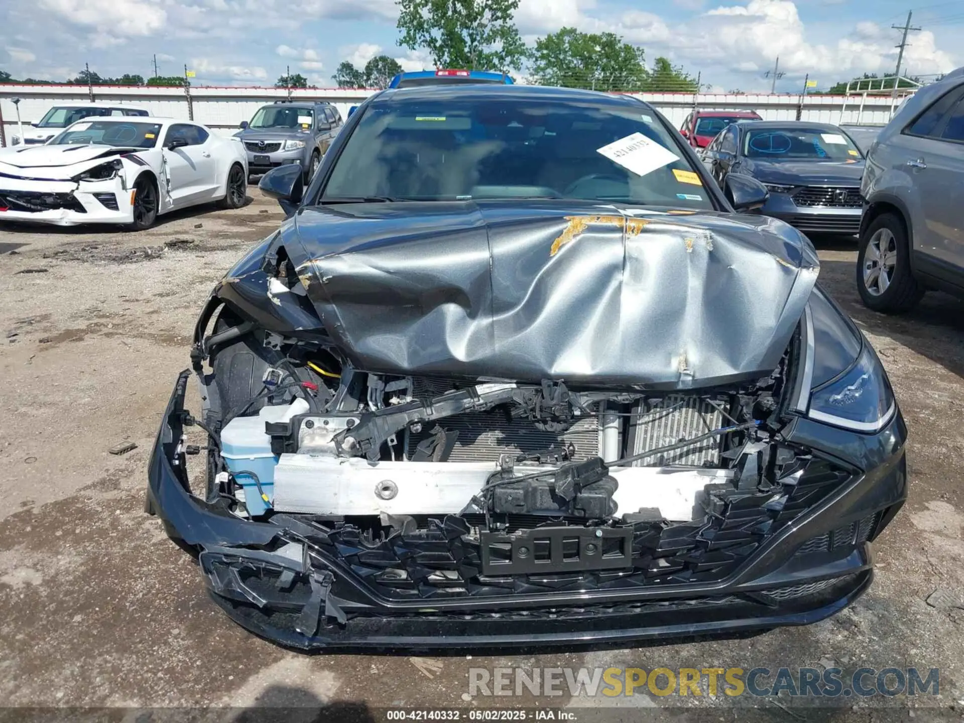 13 fotografías del automóvil dañado KMHL34J29PA337777 HYUNDAI SONATA 2023