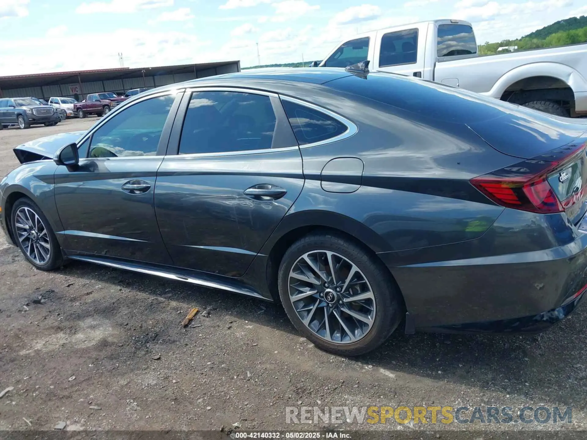 15 fotografías del automóvil dañado KMHL34J29PA337777 HYUNDAI SONATA 2023