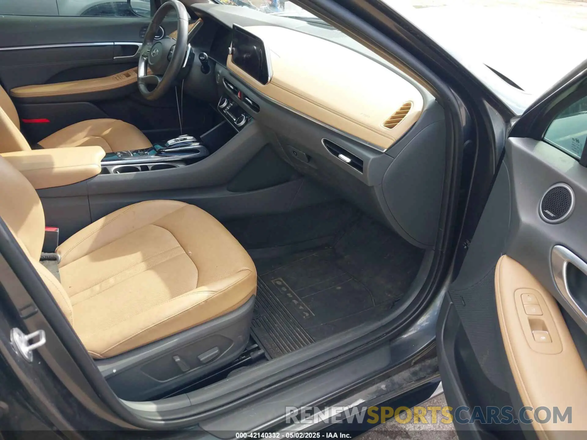 5 fotografías del automóvil dañado KMHL34J29PA337777 HYUNDAI SONATA 2023