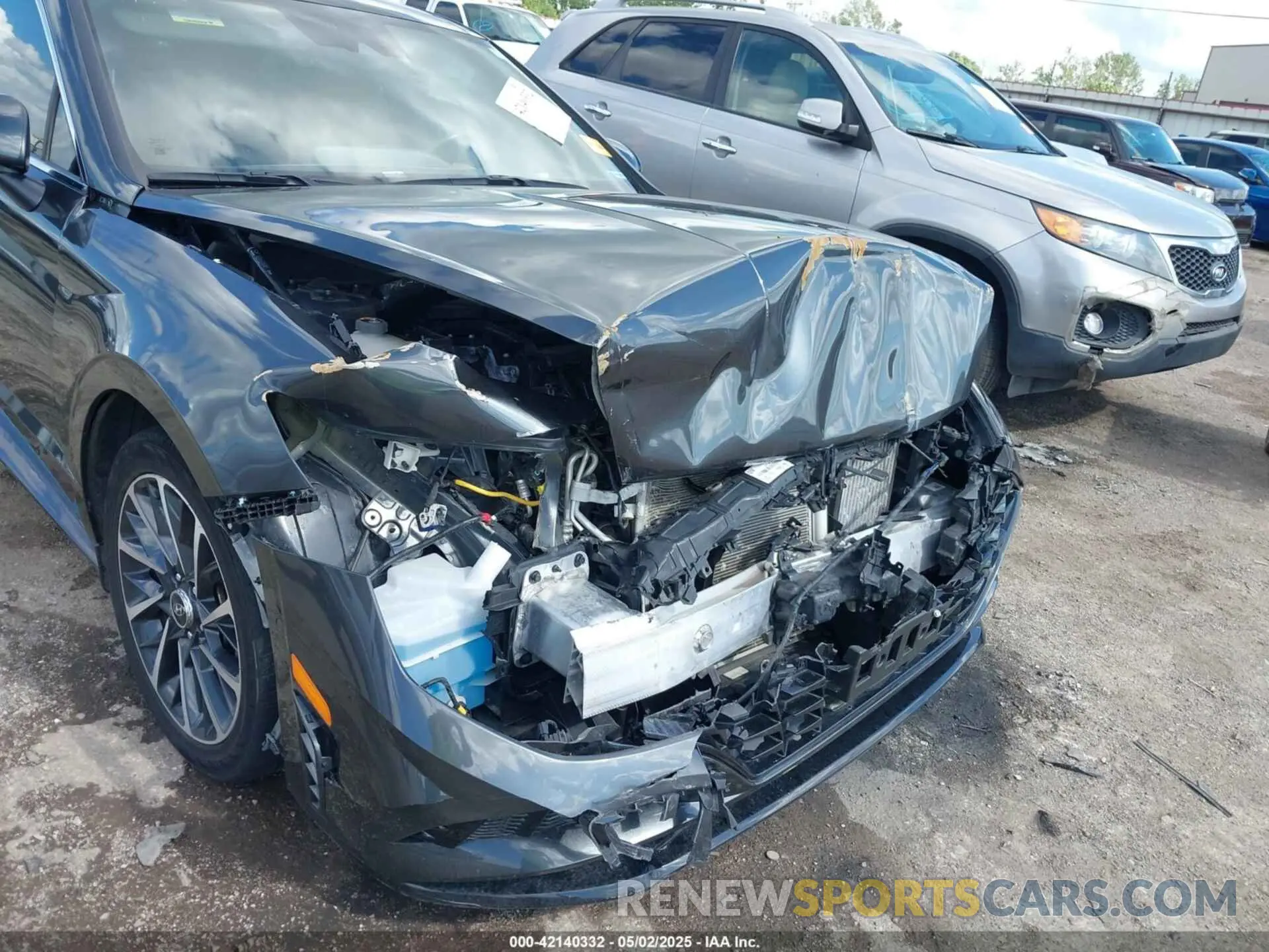 6 fotografías del automóvil dañado KMHL34J29PA337777 HYUNDAI SONATA 2023