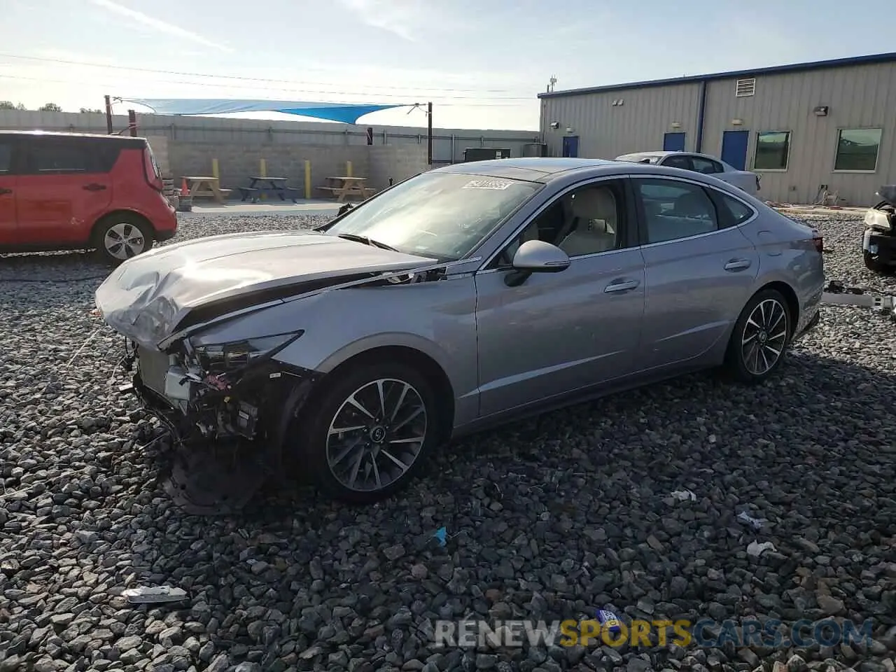 1 fotografías del automóvil dañado KMHL34J2XPA275628 HYUNDAI SONATA 2023
