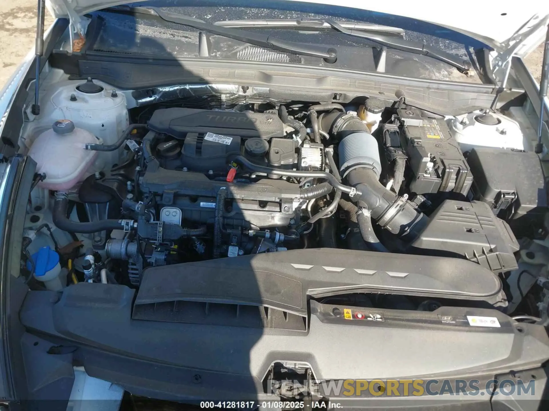 10 fotografías del automóvil dañado KMHL34J2XPA314878 HYUNDAI SONATA 2023