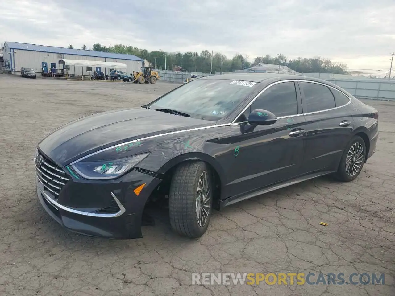 1 fotografías del automóvil dañado KMHL34JJ1PA058072 HYUNDAI SONATA 2023