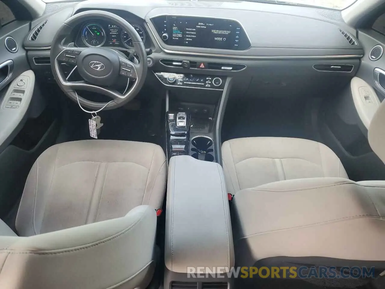 8 fotografías del automóvil dañado KMHL34JJ1PA058072 HYUNDAI SONATA 2023