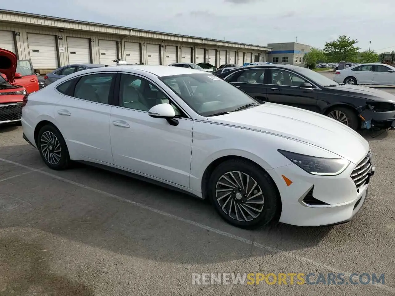 4 fotografías del automóvil dañado KMHL34JJ4PA068112 HYUNDAI SONATA 2023