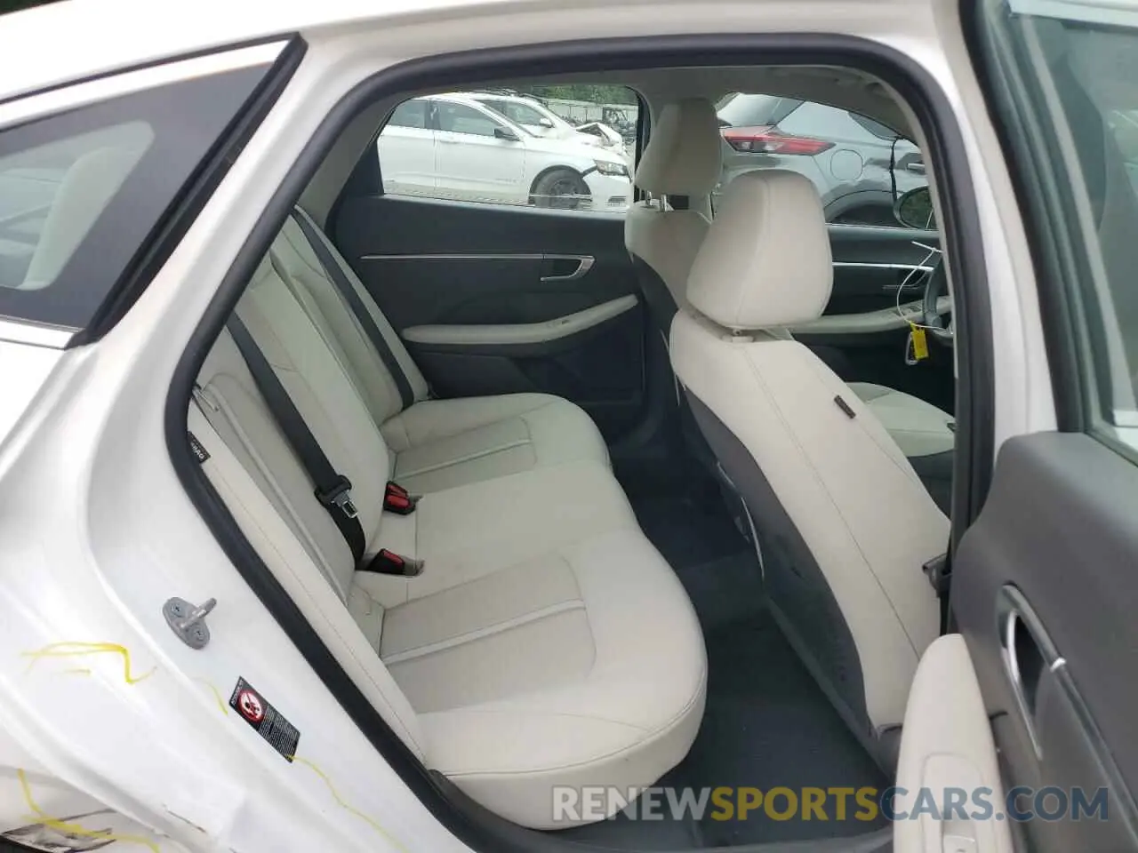 10 fotografías del automóvil dañado KMHL34JJ6PA080858 HYUNDAI SONATA 2023