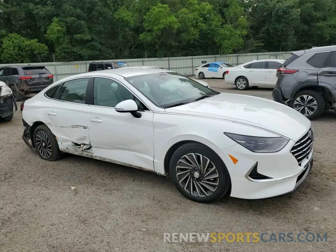 4 fotografías del automóvil dañado KMHL34JJ6PA080858 HYUNDAI SONATA 2023