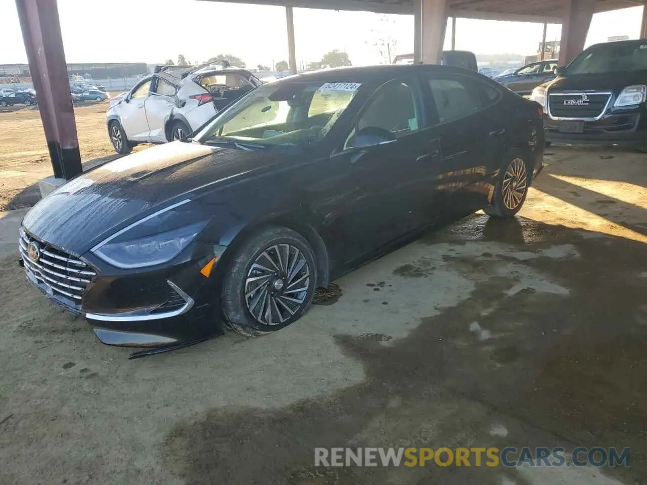 1 fotografías del automóvil dañado KMHL34JJ7PA077967 HYUNDAI SONATA 2023