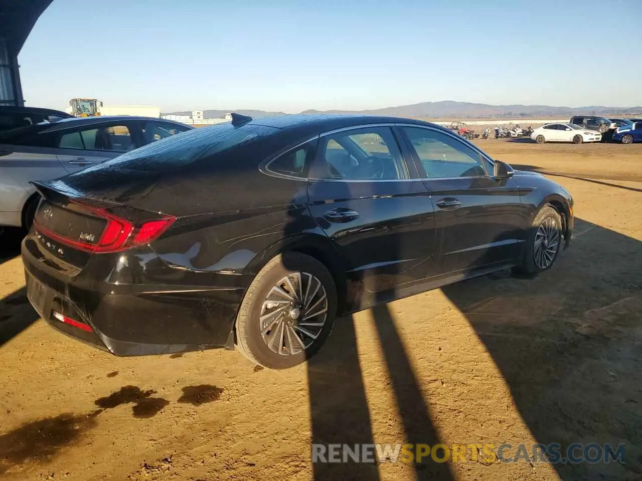 3 fotografías del automóvil dañado KMHL34JJ7PA077967 HYUNDAI SONATA 2023