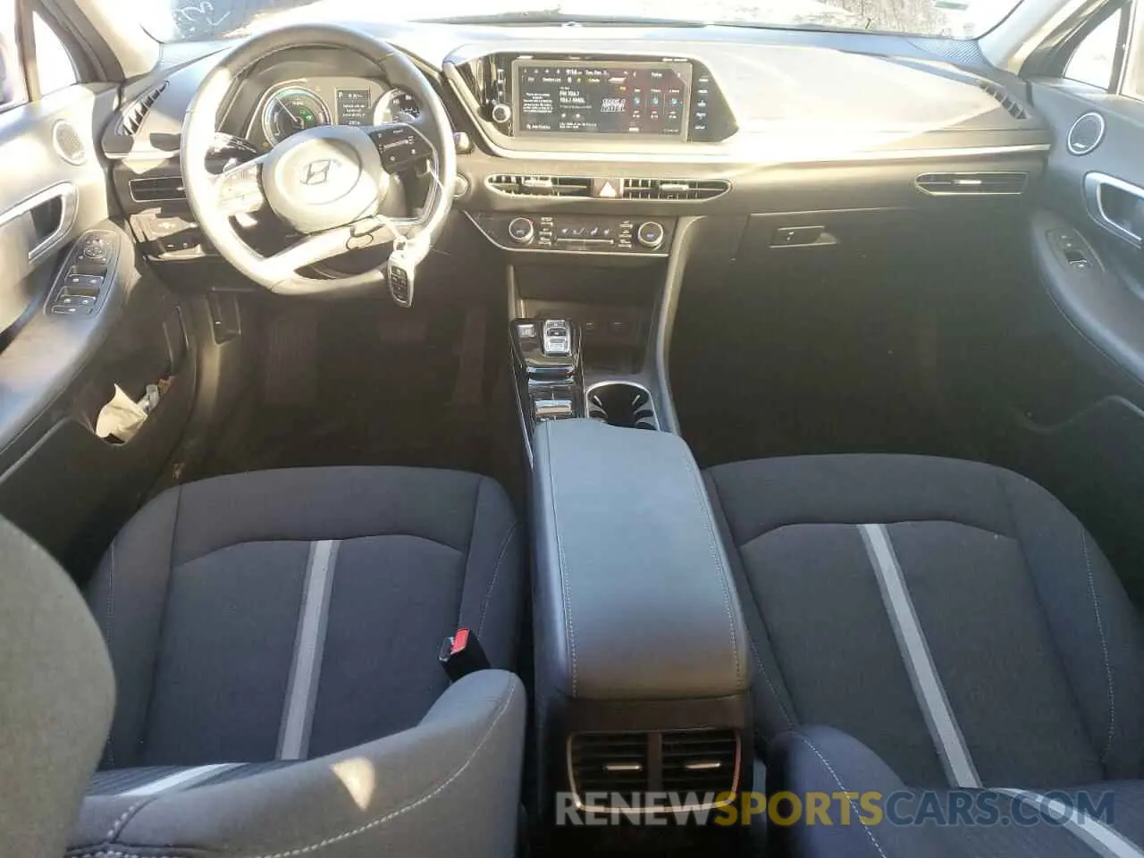 8 fotografías del automóvil dañado KMHL34JJ7PA077967 HYUNDAI SONATA 2023