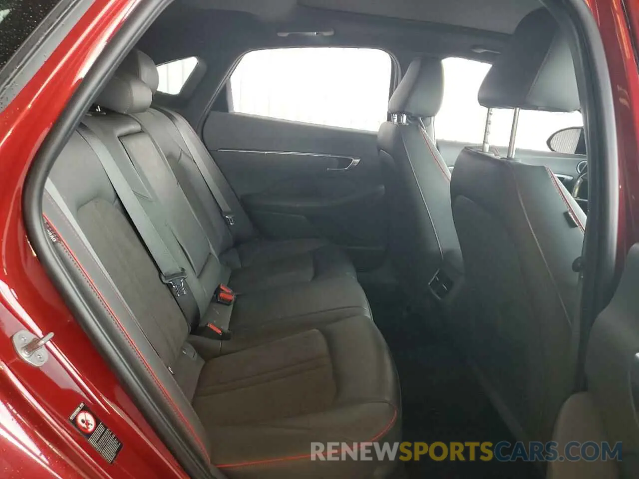 10 fotografías del automóvil dañado KMHL44J21PA273344 HYUNDAI SONATA 2023