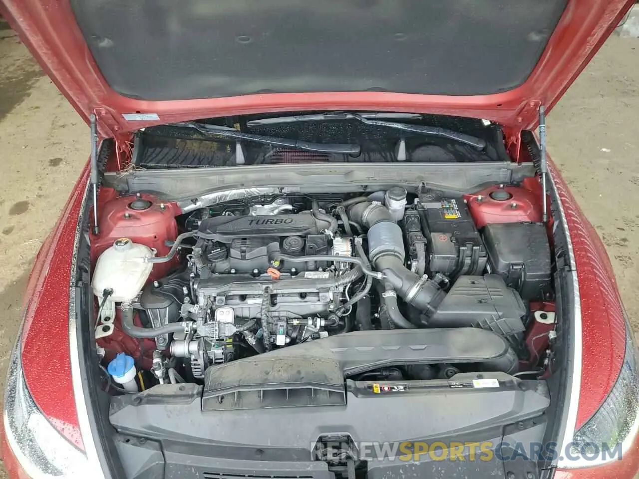 11 fotografías del automóvil dañado KMHL44J21PA273344 HYUNDAI SONATA 2023