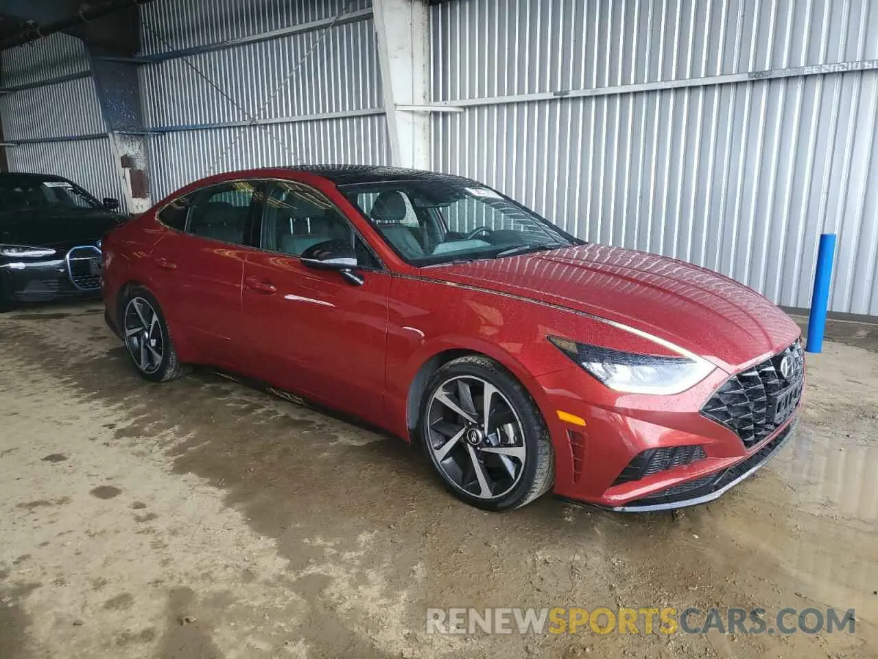 4 fotografías del automóvil dañado KMHL44J21PA273344 HYUNDAI SONATA 2023
