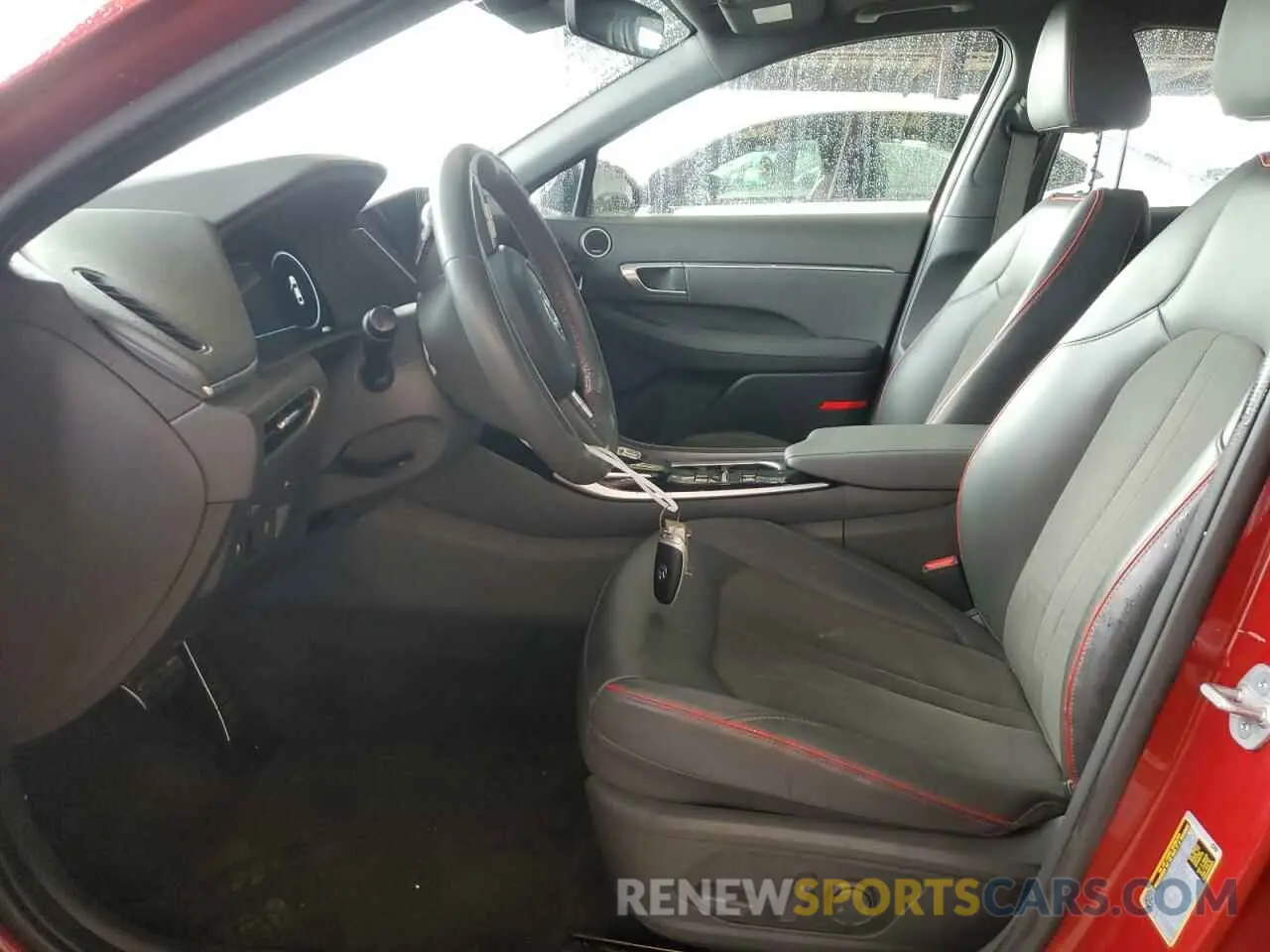 7 fotografías del automóvil dañado KMHL44J21PA273344 HYUNDAI SONATA 2023