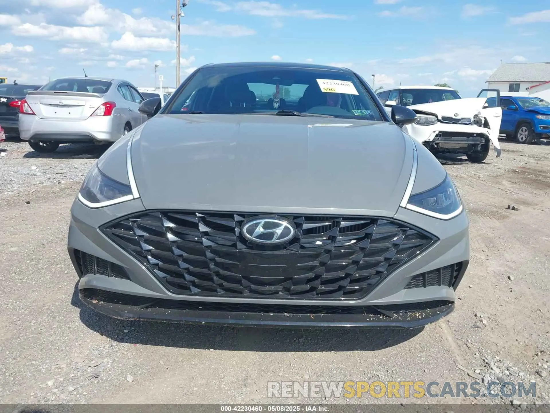 12 fotografías del automóvil dañado KMHL44J22PA281825 HYUNDAI SONATA 2023