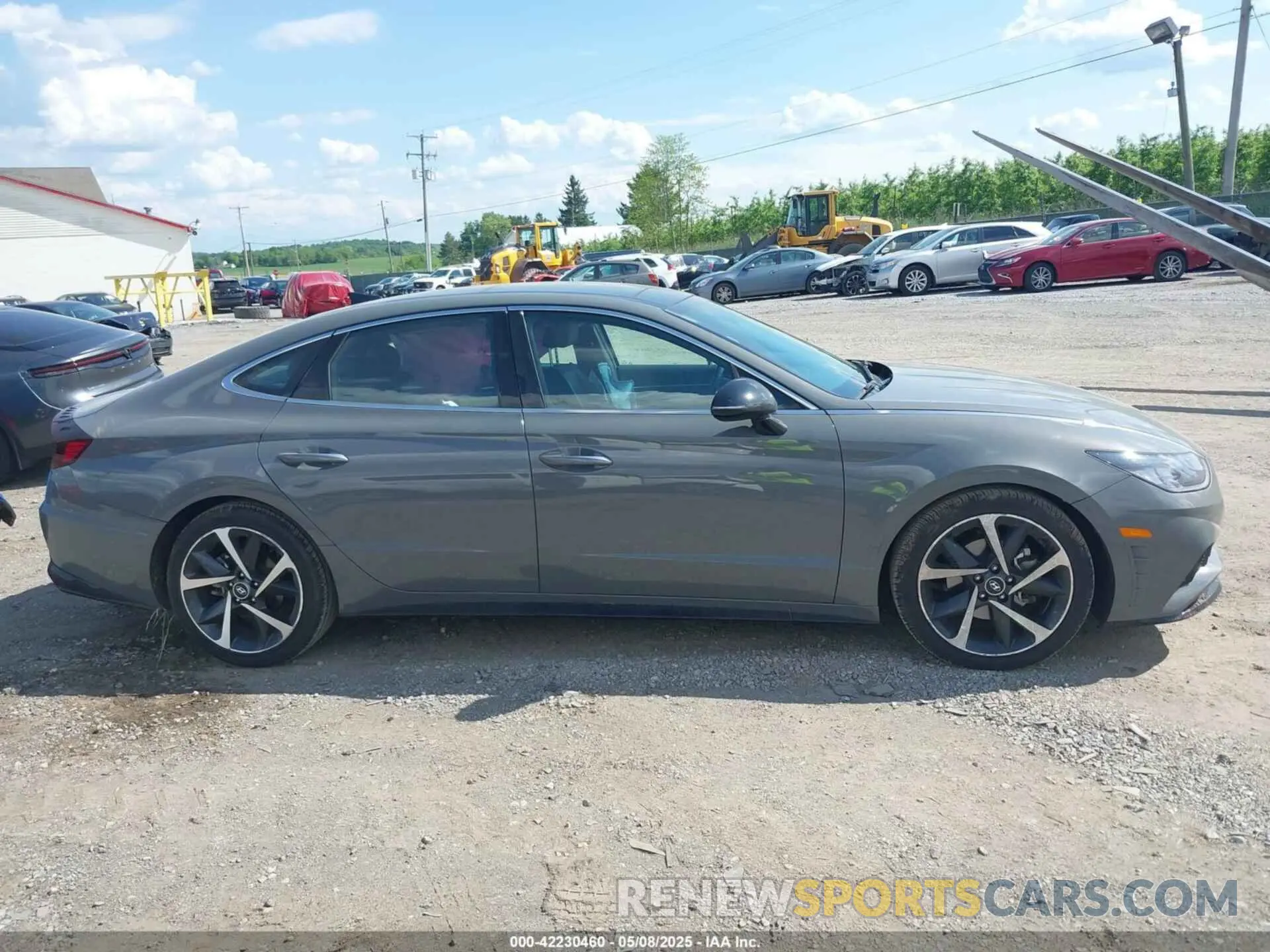 13 fotografías del automóvil dañado KMHL44J22PA281825 HYUNDAI SONATA 2023