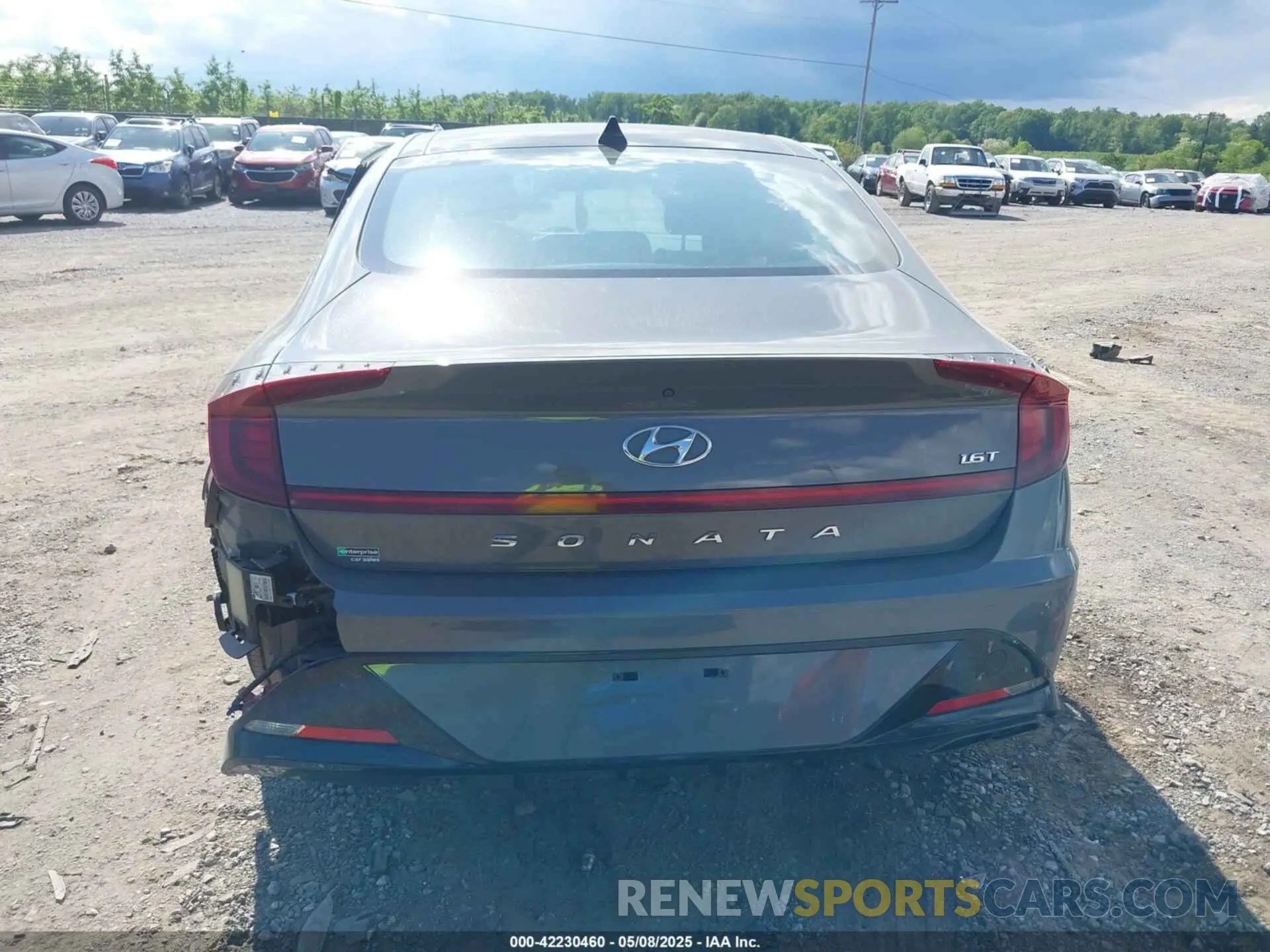 16 fotografías del automóvil dañado KMHL44J22PA281825 HYUNDAI SONATA 2023