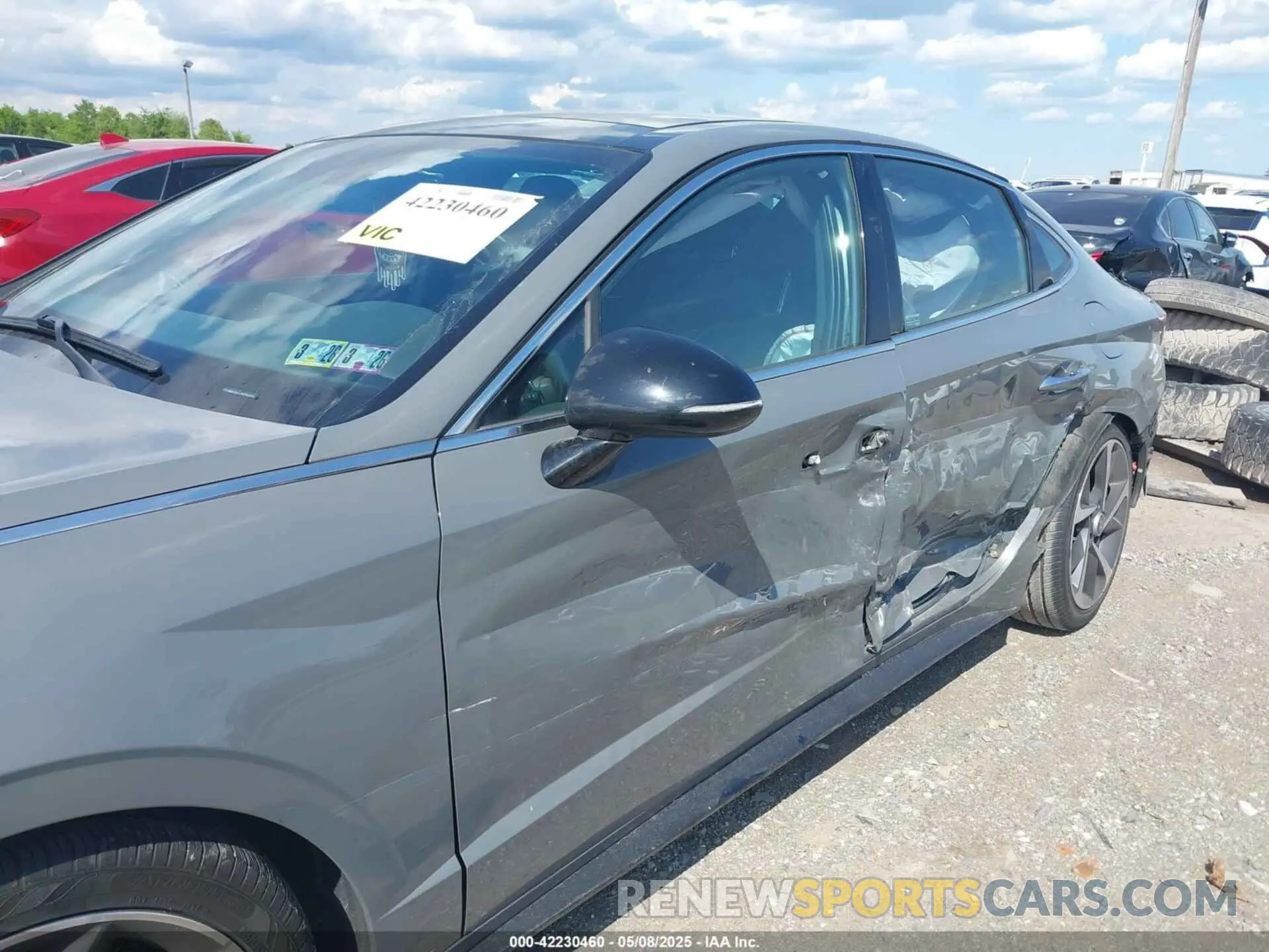 6 fotografías del automóvil dañado KMHL44J22PA281825 HYUNDAI SONATA 2023