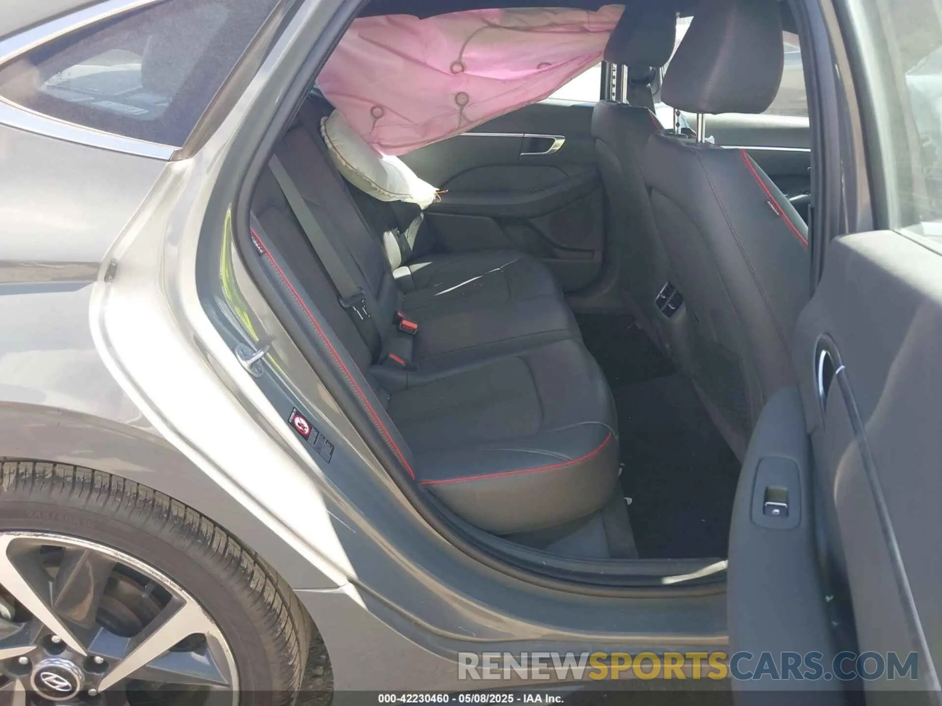 8 fotografías del automóvil dañado KMHL44J22PA281825 HYUNDAI SONATA 2023