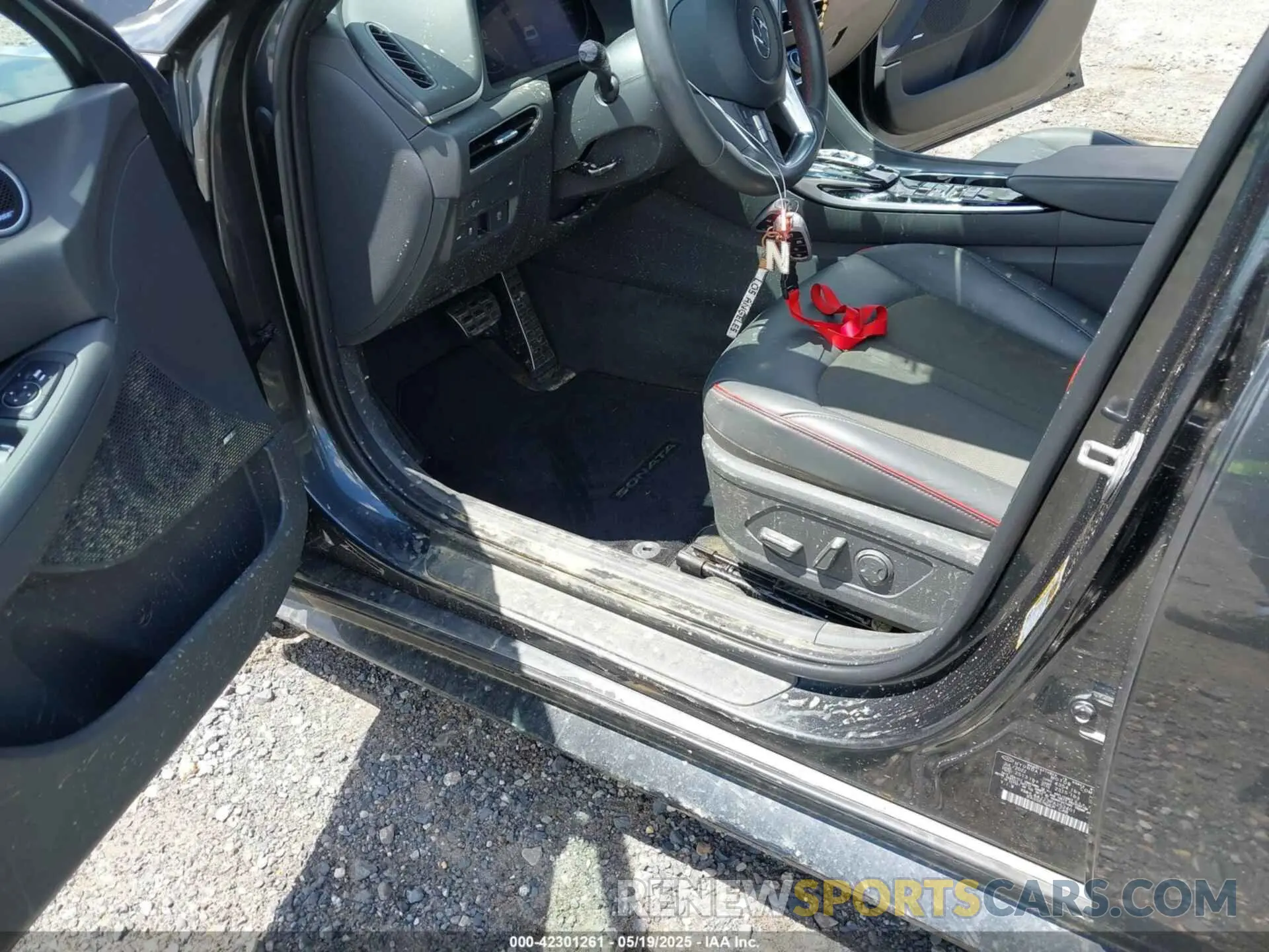 15 fotografías del automóvil dañado KMHL44J23PA252401 HYUNDAI SONATA 2023