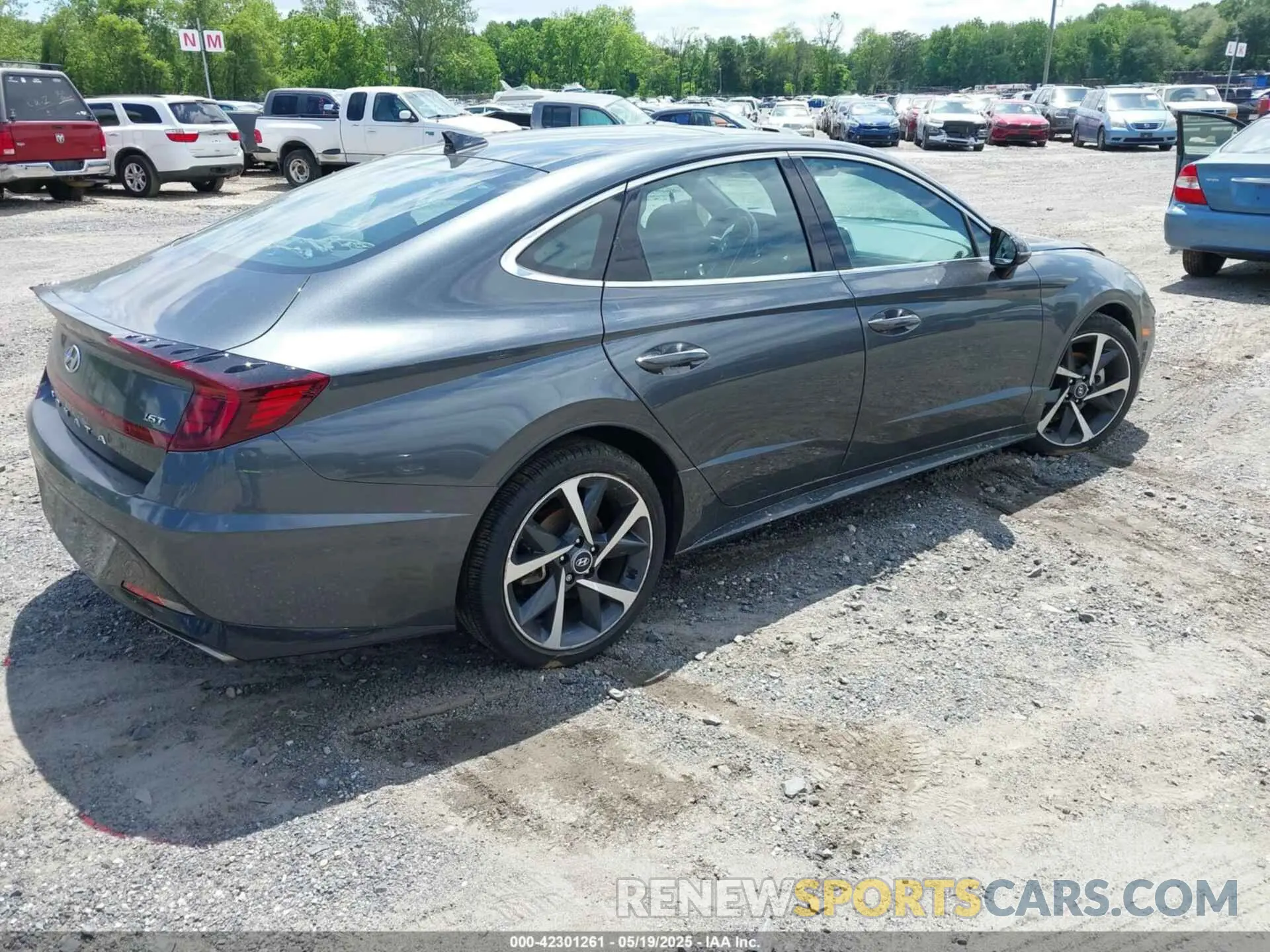 4 fotografías del automóvil dañado KMHL44J23PA252401 HYUNDAI SONATA 2023