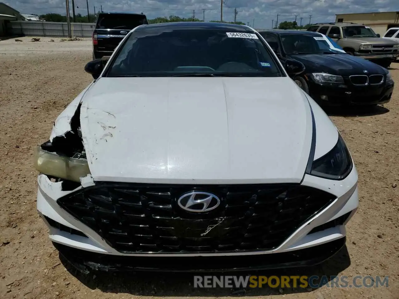 5 fotografías del automóvil dañado KMHL44J23PA256450 HYUNDAI SONATA 2023