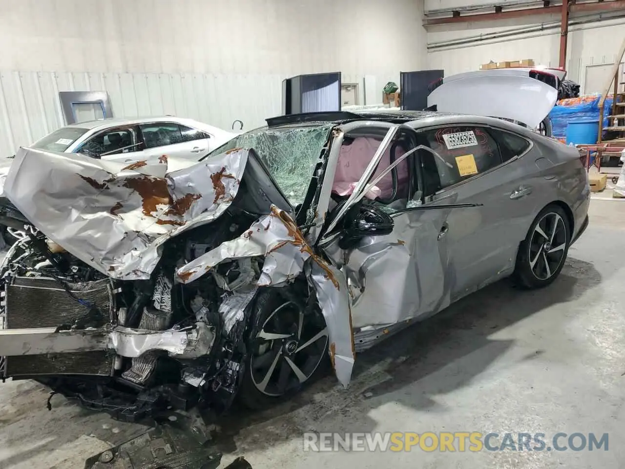 1 fotografías del automóvil dañado KMHL44J23PA275256 HYUNDAI SONATA 2023