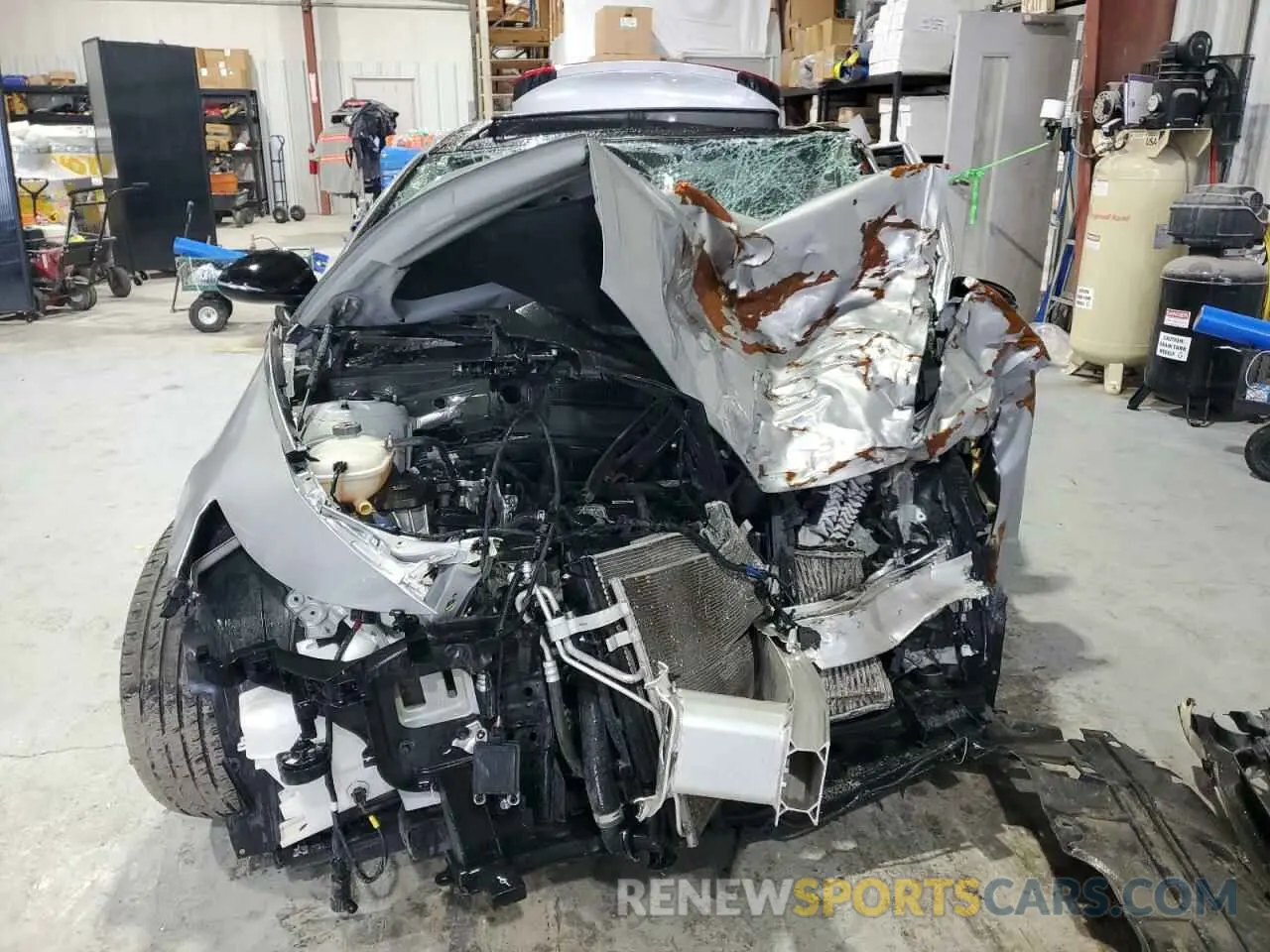 5 fotografías del automóvil dañado KMHL44J23PA275256 HYUNDAI SONATA 2023