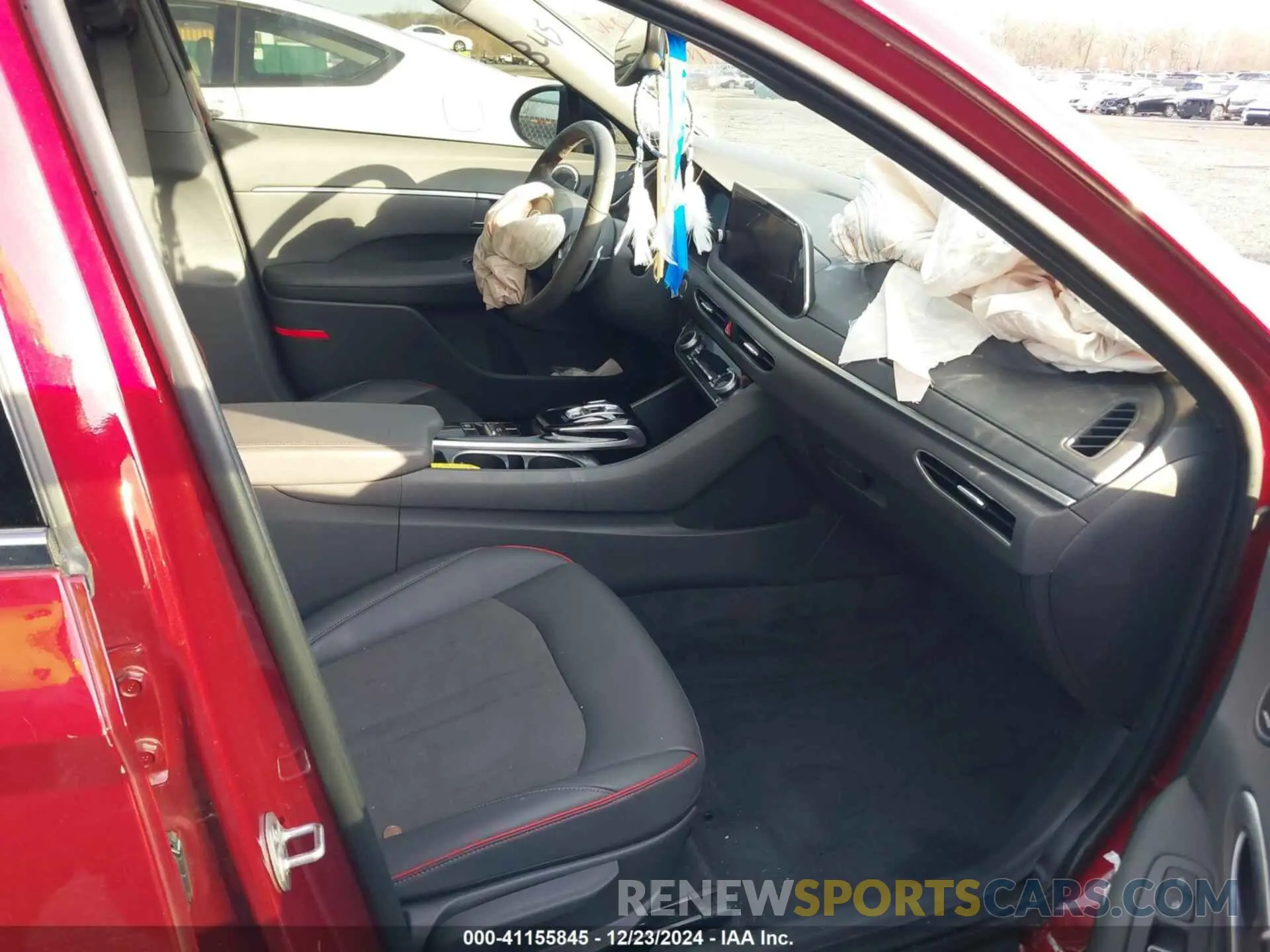 5 fotografías del automóvil dañado KMHL44J25PA322626 HYUNDAI SONATA 2023