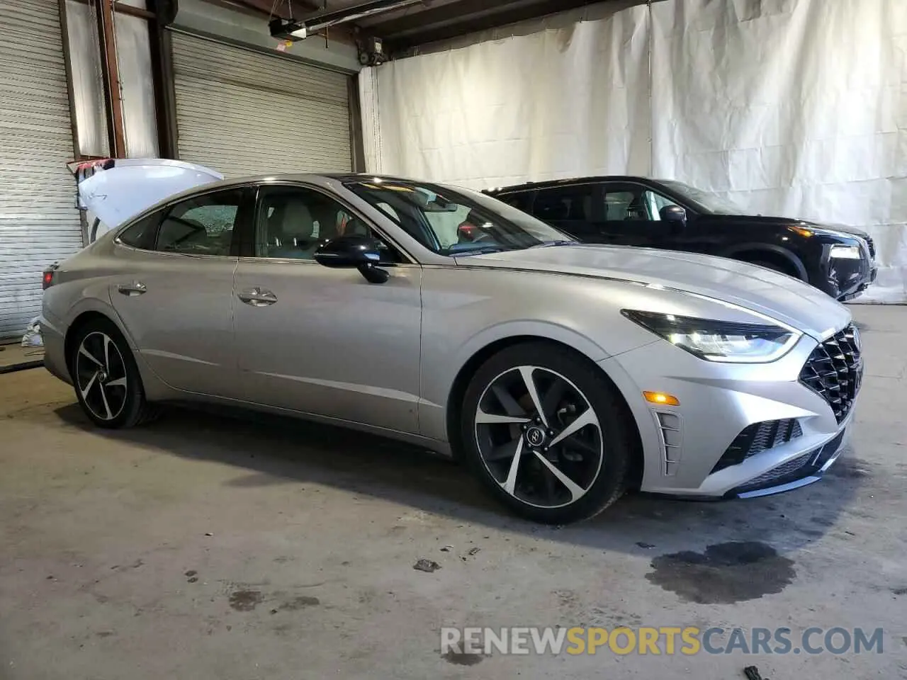 4 fotografías del automóvil dañado KMHL44J26PA280225 HYUNDAI SONATA 2023