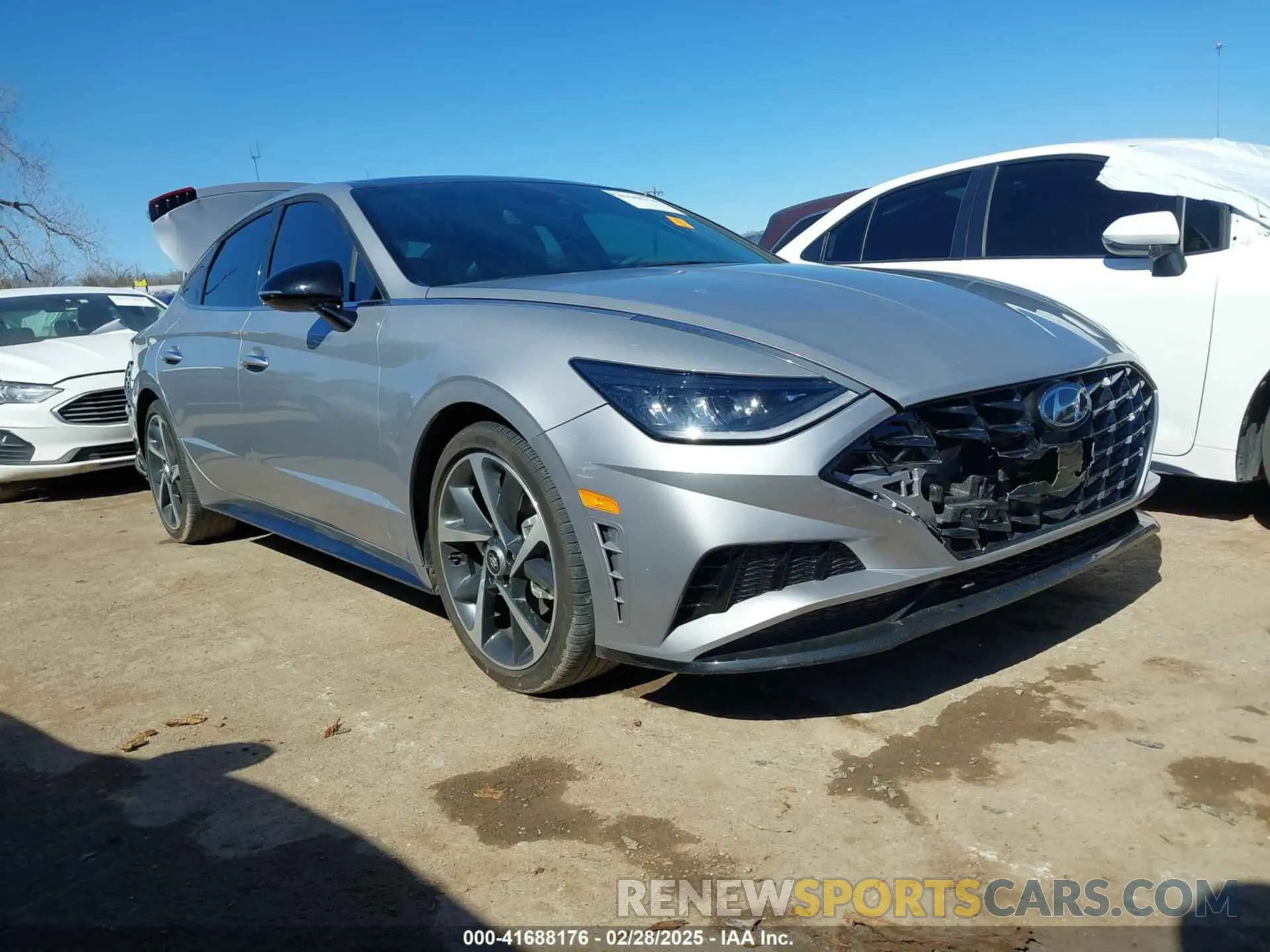 1 fotografías del automóvil dañado KMHL44J27PA263823 HYUNDAI SONATA 2023