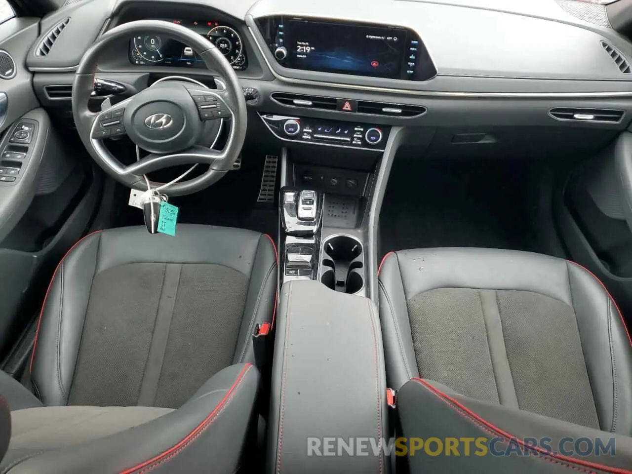 8 fotografías del automóvil dañado KMHL44J27PA264860 HYUNDAI SONATA 2023