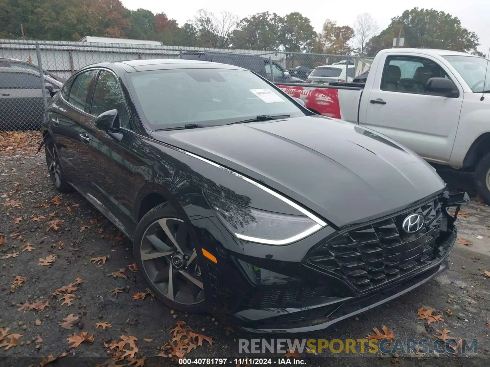 1 fotografías del automóvil dañado KMHL44J27PA337046 HYUNDAI SONATA 2023