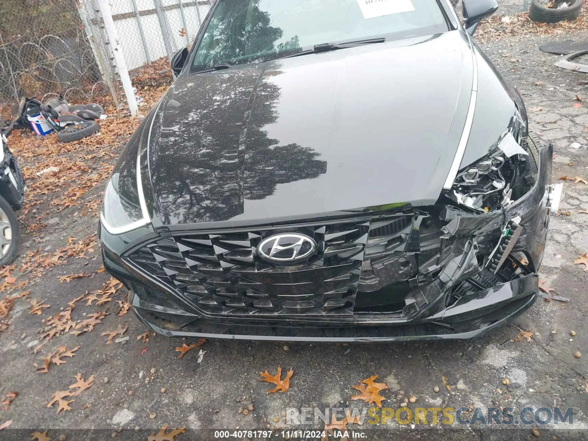 12 fotografías del automóvil dañado KMHL44J27PA337046 HYUNDAI SONATA 2023