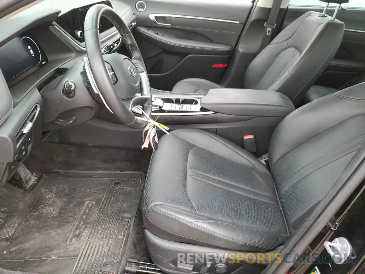 7 fotografías del automóvil dañado KMHL54JJ0PA078467 HYUNDAI SONATA 2023