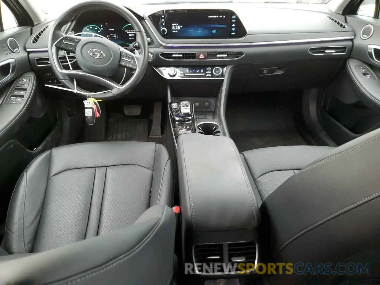 8 fotografías del automóvil dañado KMHL54JJ0PA078467 HYUNDAI SONATA 2023