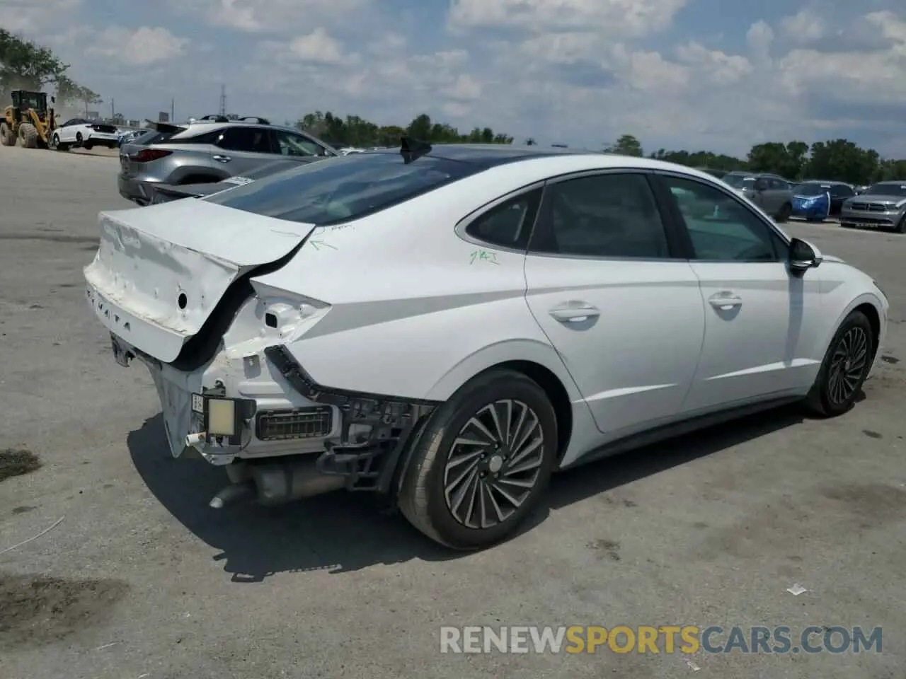 3 fotografías del automóvil dañado KMHL54JJ1PA064013 HYUNDAI SONATA 2023