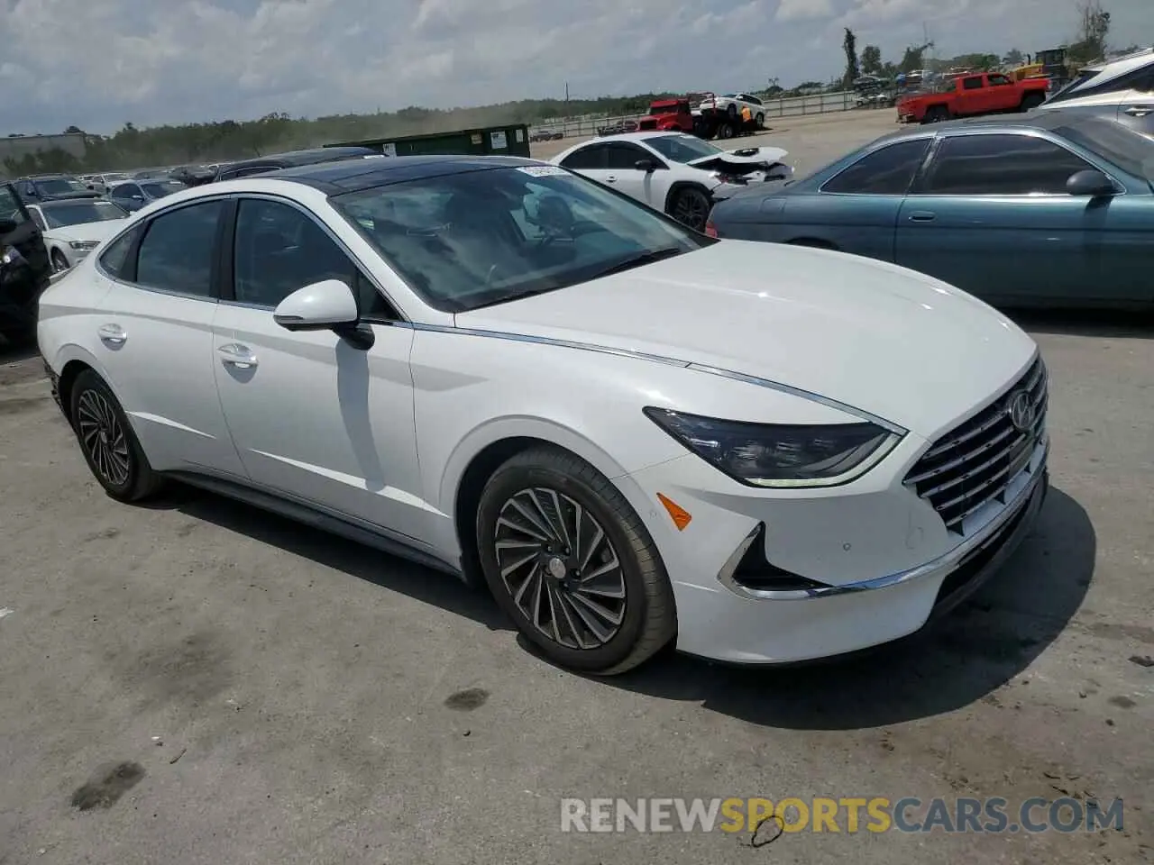 4 fotografías del automóvil dañado KMHL54JJ1PA064013 HYUNDAI SONATA 2023