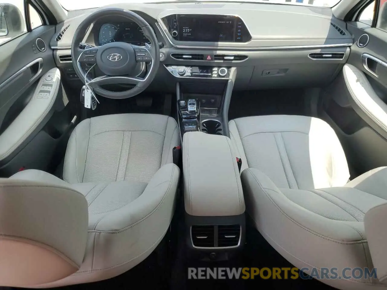 8 fotografías del automóvil dañado KMHL54JJ1PA064013 HYUNDAI SONATA 2023