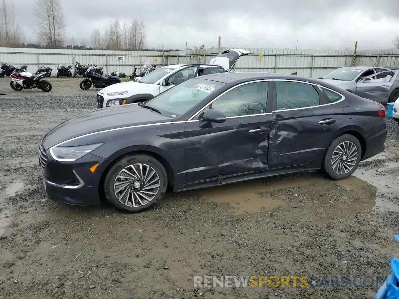1 fotografías del automóvil dañado KMHL54JJ2PA055708 HYUNDAI SONATA 2023
