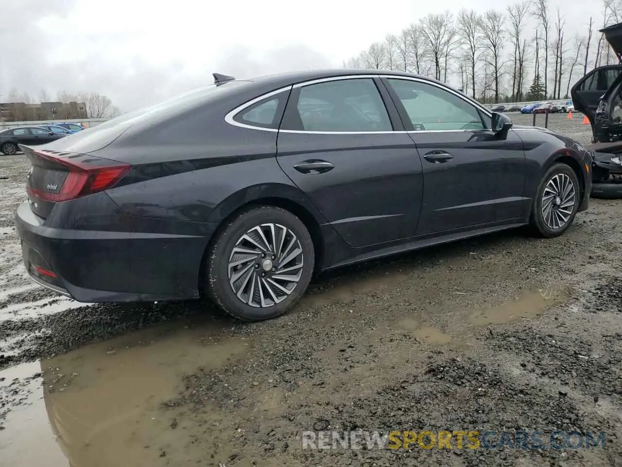 3 fotografías del automóvil dañado KMHL54JJ2PA055708 HYUNDAI SONATA 2023
