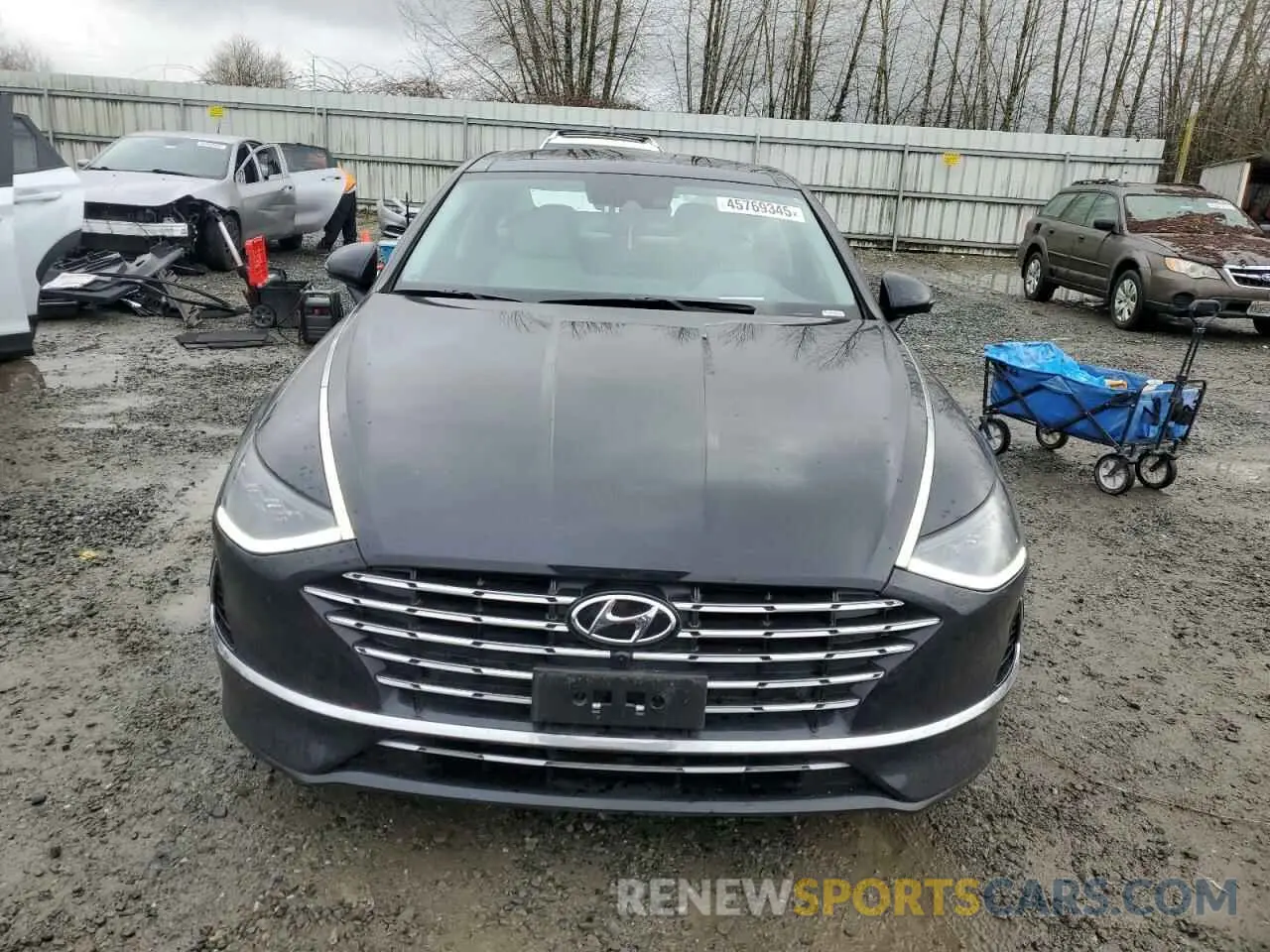 5 fotografías del automóvil dañado KMHL54JJ2PA055708 HYUNDAI SONATA 2023